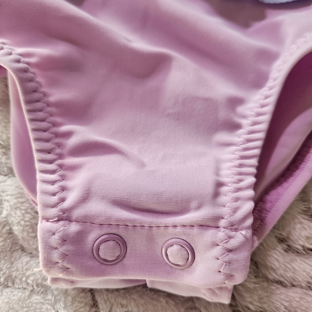 Carter's Pastel Ruffle Swimsuit - Picture 2 of 9